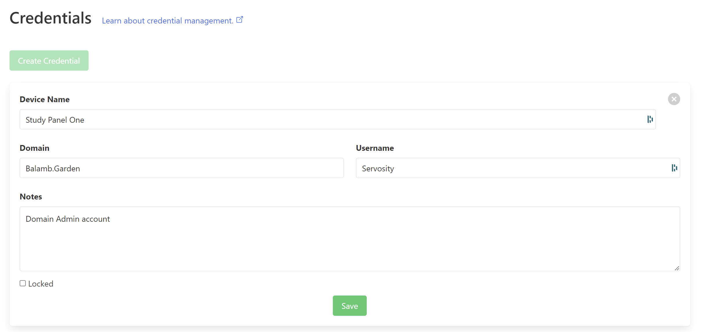 Getting Started with Servosity Safe